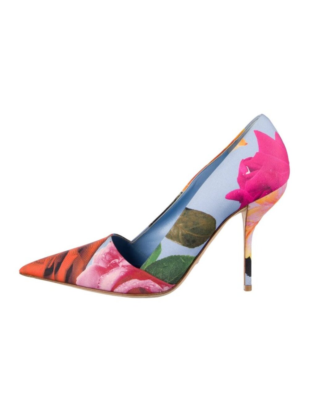 Dior Floral Stiletto Heels